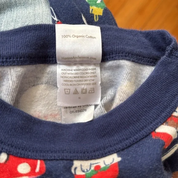 Hanna Andersson Size 10 child Holiday Pajamas/ good condition - Picture 5 of 5